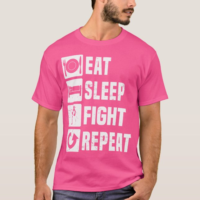 Camiseta Kickboxing De Boxeo Para Mujeres (Anverso)