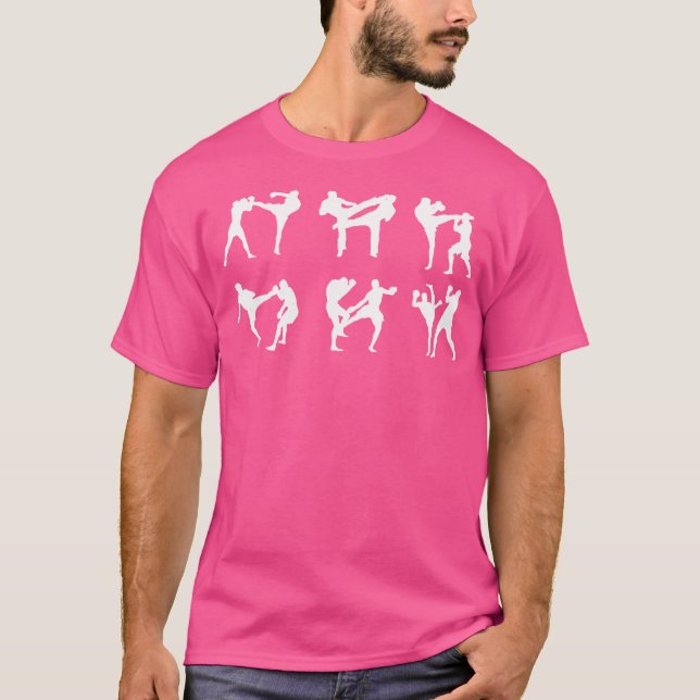 Camiseta Kickboxing de Mma en Taekwondo Jiu Jitsu Karate (Anverso)