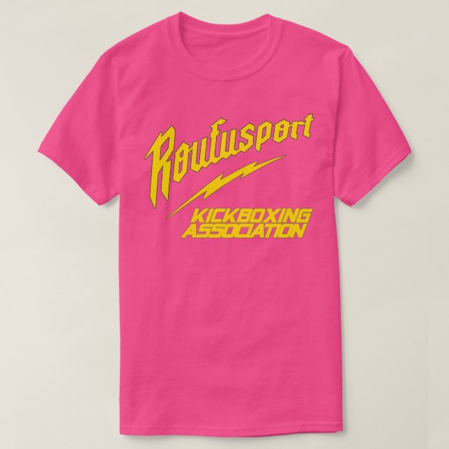 Camiseta Kickboxing de Roufusport (Diseño del anverso)