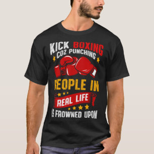 Camiseta Kickboxing Divertido