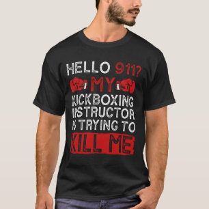 Camiseta Kickboxing divertido kickboxer kickbox