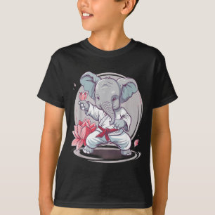 Camiseta Kickboxing Elefante Karate Taekwondo Jiu-Jitsu MMA