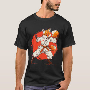 Camiseta Kickboxing Fox Taekwondo Karate Mma Divertido Arte