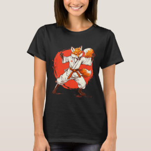 Camiseta Kickboxing Fox Taekwondo Karate Mma Divertido Arte