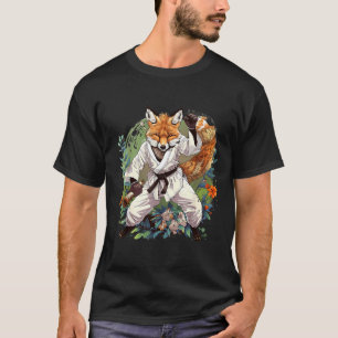 Camiseta Kickboxing Fox Taekwondo Karate Mma Divertido Arte