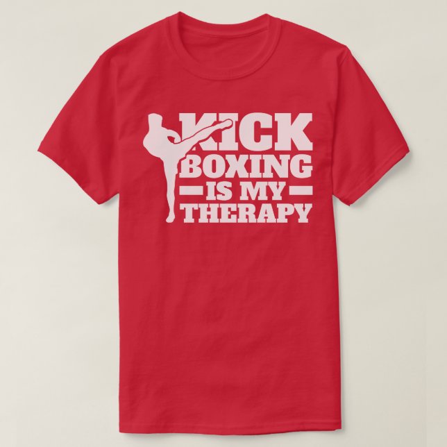 Camiseta Kickboxing Kickboxer Artes Marciales (Diseño del anverso)