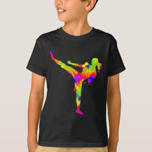 Camiseta Kickboxing Kickboxer Karate Mujeres Niñas Niños