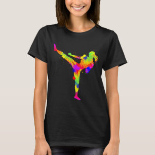 Camiseta Kickboxing Kickboxer Karate Mujeres Niñas Niños