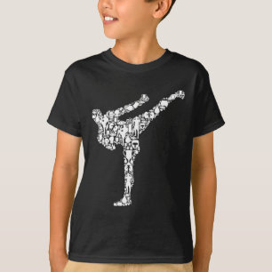 Camiseta Kickboxing Kickboxer Karate Niños Adolescentes Hom