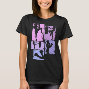 Camiseta Kickboxing Kickboxer Taekwondo Karate Chicas Mujer