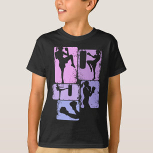 Camiseta Kickboxing Kickboxer Taekwondo Karate Chicas Mujer