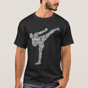 Camiseta Kickboxing Kickboxer Taekwondo Karate Niños Niño