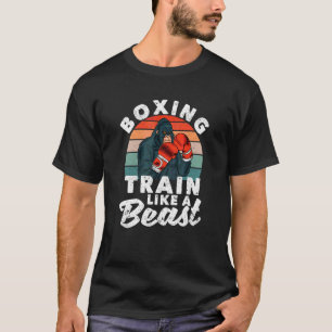 Camiseta Kickboxing Kickboxer Un Tren De Boxeo De Boxeo De
