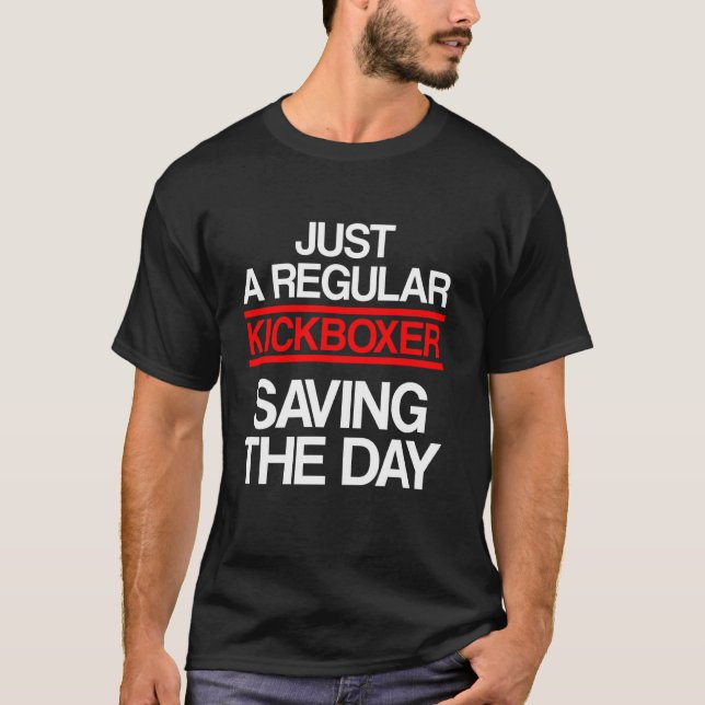 Camiseta Kickboxing Saving Kick Boxing Workout (Anverso)