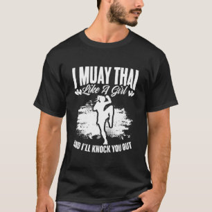 Camiseta Kickboxing Tailandia Mma Boxeo Tailandés Muay Thai