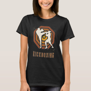 Camiseta Kickboxing Vintage Retro Classic Sport Love