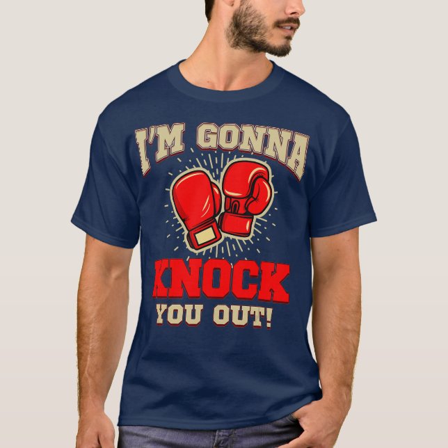Camiseta Kickboxing, voy a darte un regalo de Kickbox (Anverso)