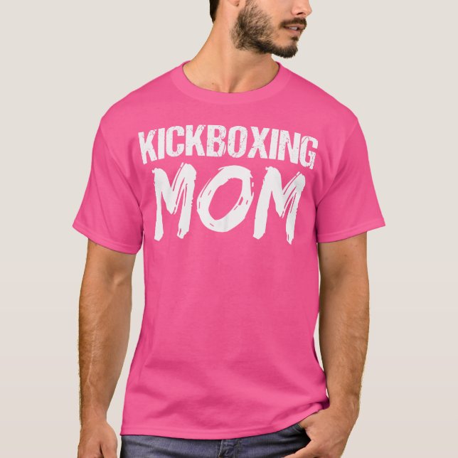 Camiseta Kickboxing Workout Kickboxing Mom (Anverso)