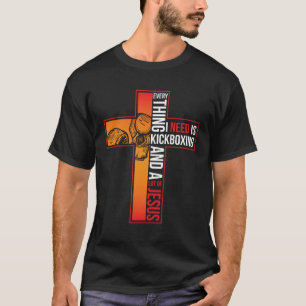 Camiseta Kickboxing Y Un Montón De Jesús Kickboxer