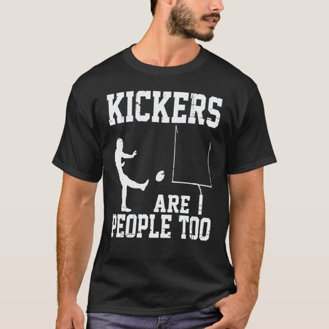 Camiseta Kickers Are People Too (Anverso)