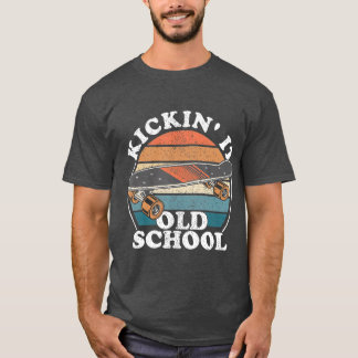 Camiseta Kickin It Old School 80 Retro Skateboard 90