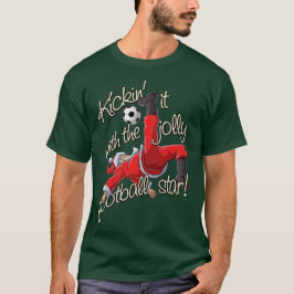 Camiseta Kickin' it with Santa