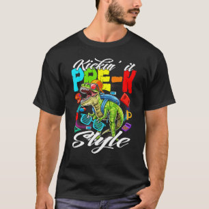 Camiseta Kickin' Prepara El Estilo K De Vuelta A Los Dinosa