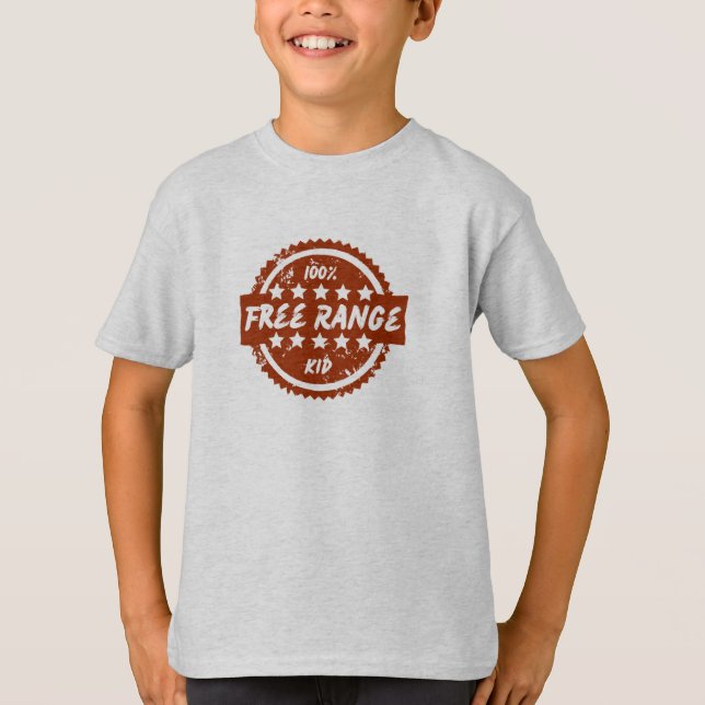 Camiseta Kid de rango libre (Anverso)