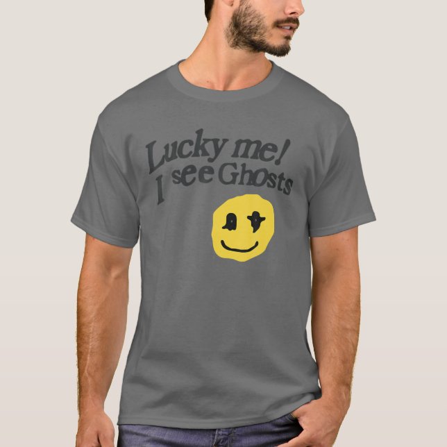 Camiseta Kid Lucky Me Veo Fantasma (Anverso)