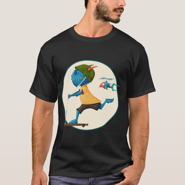 Camiseta ¡Kid Monstro Go! (Anverso)