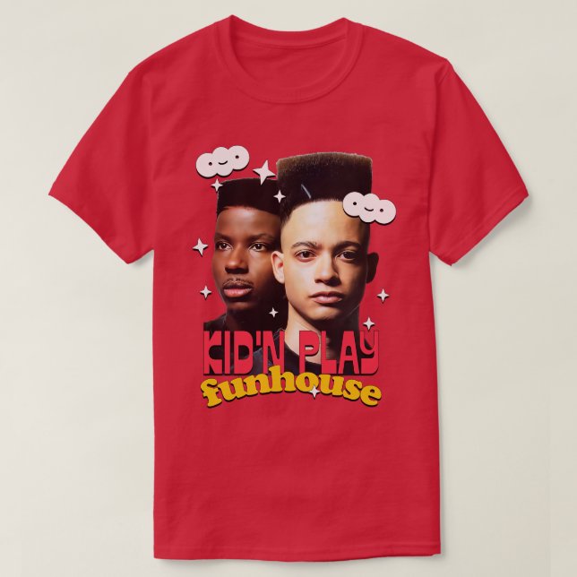Camiseta Kid n Play 90s Estética Retro (Diseño del anverso)
