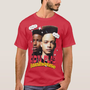 Camiseta Kid n Play 90s Estética Retro