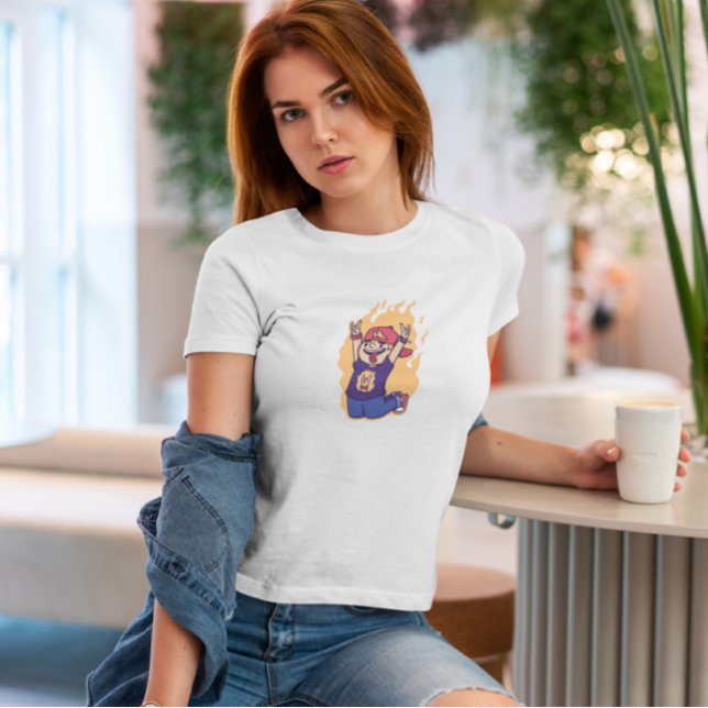 Camiseta Kid Rock N Roll On Fire (Subido por el creador)