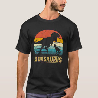 Camiseta Kida Saurus T Rex Dinosaur Kidasaurus Fam Matemáti