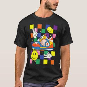 Camiseta Kidcore Estético Sneaker Parches De Tela Alt