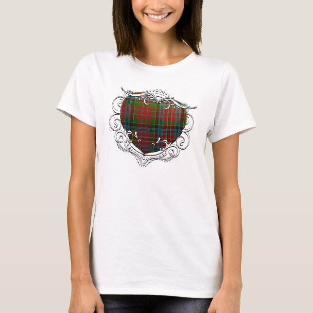 Camiseta Kidd Tartan Heart (Anverso)