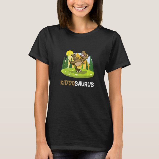 Camiseta Kiddosaurus Dinosaur Cute Kiddo Rex (Anverso)