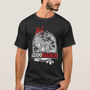 Camiseta Kiddosaurus T Rex Dinosaur Kiddo Saurus Family Mat