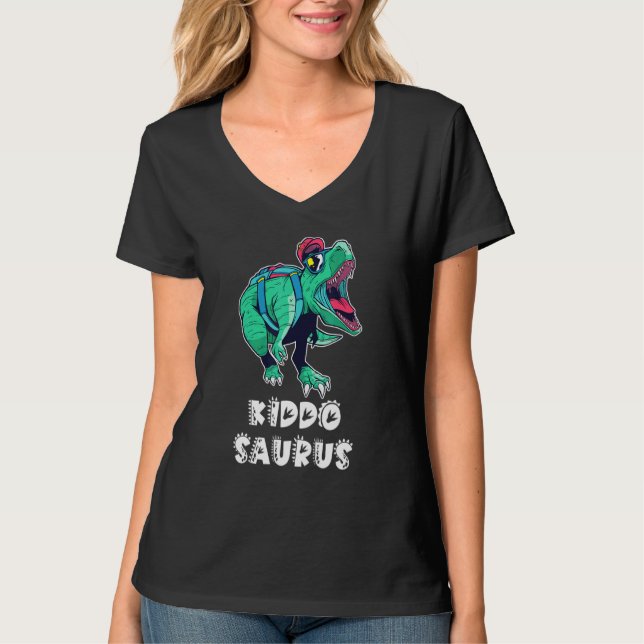 Camiseta Kiddosaurus T Rex Dinosaur Kiddo Saurus Kids Trex (Anverso)