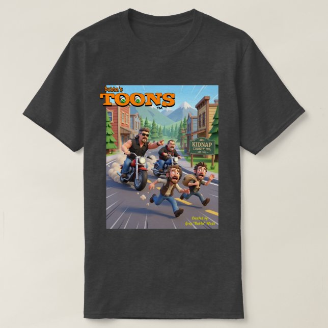 CAMISETA KIDNAP COUNTY, WASHINGTON (Diseño del anverso)