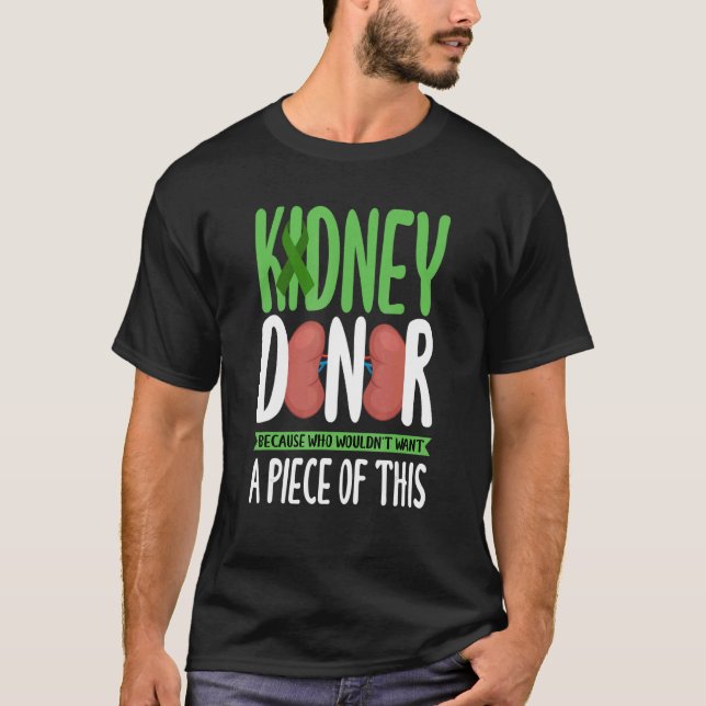 Camiseta Kidney Donor Organ Transplant (Anverso)
