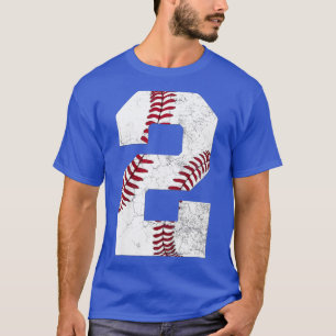 Camiseta Kids 2nd Birthday 2020 Baseball Boys Kids Two 2 Ye