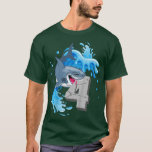 Camiseta Kids 4th sharks birthday Themed Party Four Years O<br><div class="desc">Kids 4th sharks birthday Themed Party Four Years Old  .</div>