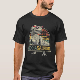 Camiseta Kids 6 Year Old Dinosaur Birthday 6Th T Rex Dino S