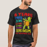 Camiseta Kids 6 Years Of Being Awesome 6th Birthday Kid Dab<br><div class="desc">Kids 6 Years Of Being Awesome 6th Birthday Kid Dabbing Turtlecorn Premium  (2)  .Check out our turtles t shirt selection for the very best in unique or custom,  handmade pieces from our clothing shops.</div>