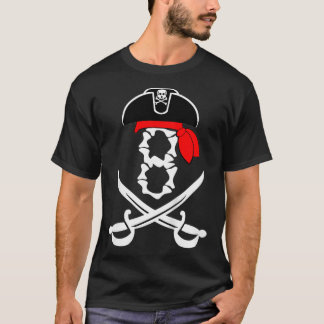 Camiseta Kids 8 Year Old 8th Pirate Sword Birthday Party Th