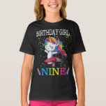 Camiseta Kids 9th Birthday Unicorn Outfit, 9th Birthday Gir<br><div class="desc">Kids 9th Birthday Unicorn Outfit,  9th Birthday Girl Shirt,  Birthday Unicorn,  Unicorn Birthday,  Birthday,  Unicorn,  Birthday Matching,  Unicorn Birthday Matching,  Family matching Unicorn,  Birthday Gifts Unicorn</div>