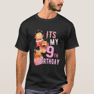 Camiseta Kids Animal Cupakes Is My 9day Chica 9 Ye