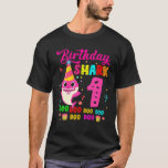 Camiseta Kids Baby Shark 1 Years Old 1St Birthday Doo Doo<br><div class="desc">Kids Baby Shark 1 Years Old 1st Birthday Doo Doo</div>