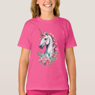 Camiseta Kids Basic T-Shirt pinkunicorn